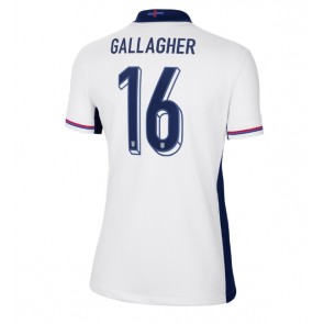 England Conor Gallagher #16 Replika Hjemmebanetrøje Dame EM 2024 Kortærmet